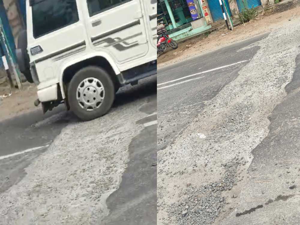 தூத்துக்குடியில் சாலையின் குறுக்கே தோண்டப்பட்ட குழியால் தொடர் விபத்து - உடனடியாக மூட மாநகராட்சிக்கு மார்க்சிஸ்ட் கம்யூனிஸ்ட் கோரிக்கை 