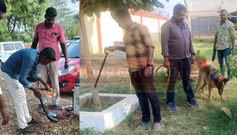 தூத்துக்குடி விமான நிலையத்தில் தீவிர கண்காணிப்பு - மாவட்ட எஸ்பி நேரில் ஆய்வு 