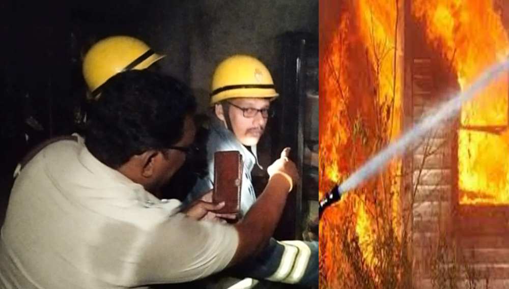 தூத்துக்குடியில் டிவி வெடித்து தீ விபத்து: பொருட்கள் எரிந்து சேதம்